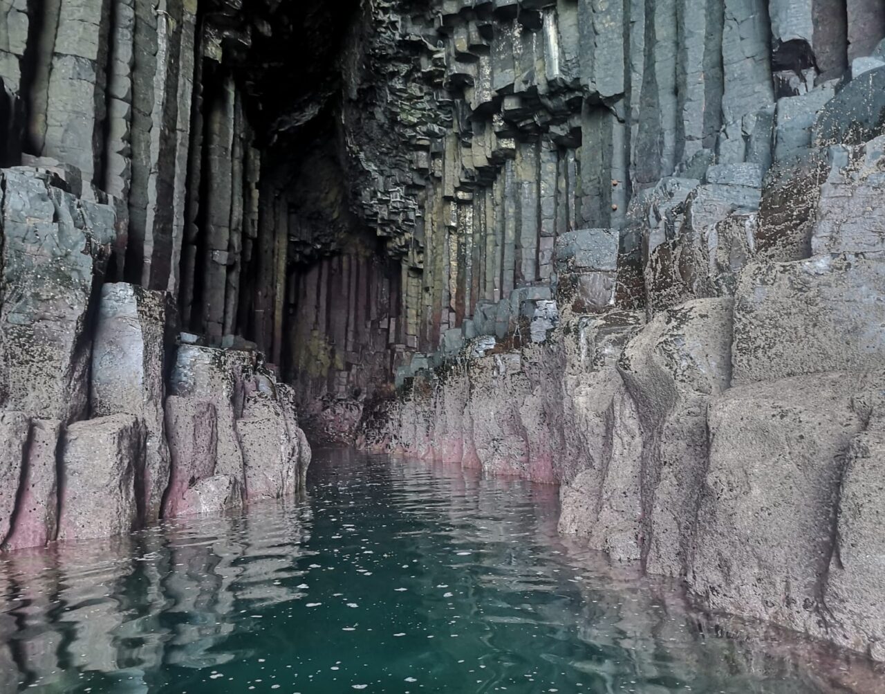 Inside Fingal's Cave